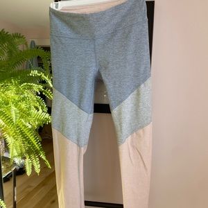 Outdoor voices colorblocked leggings
